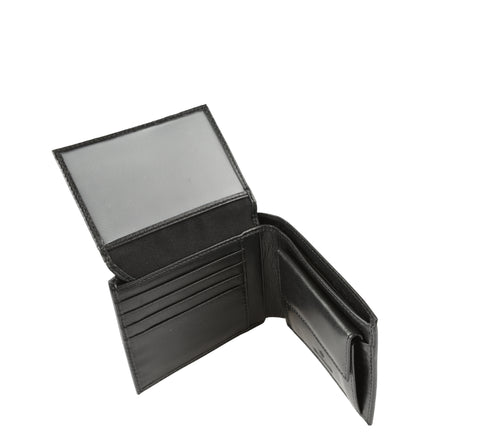 Portofel casual, barbati, B CAVALLI B, 410.292 negru, piele naturala